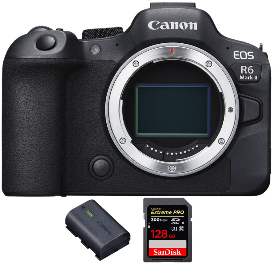 Canon EOS R6 Mark II ( R6II ) + 1 SanDisk 128GB Extreme