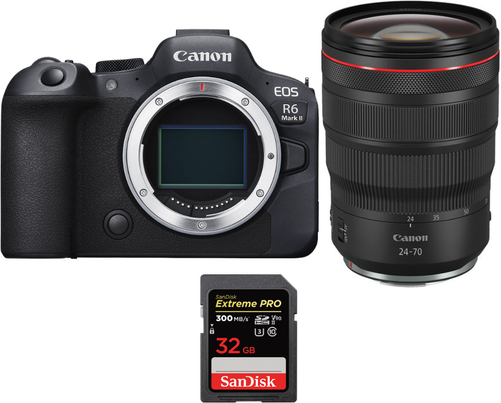 Canon EOS R6 Mark II ( R6II ) + RF 24-70mm f/2.8 L IS US
