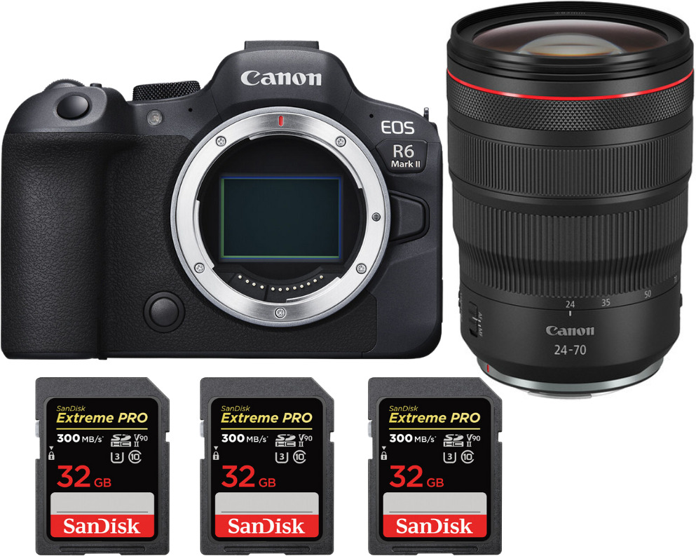 Canon EOS R6 Mark II ( R6II ) + RF 24-70mm f/2.8 L IS US