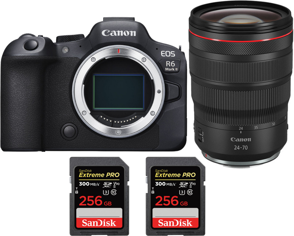 Canon EOS R6 Mark II ( R6II ) + RF 24-70mm f/2.8 L IS US