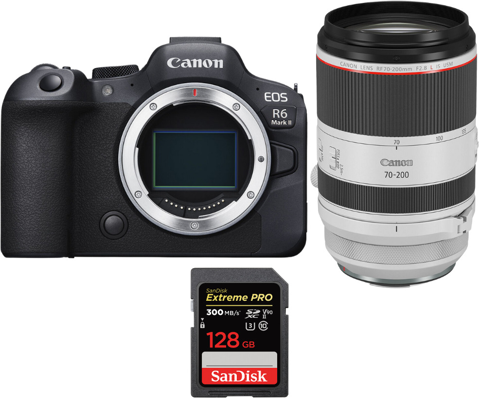 Canon EOS R6 Mark II ( R6II ) + RF 70-200mm f/2.8 L IS U