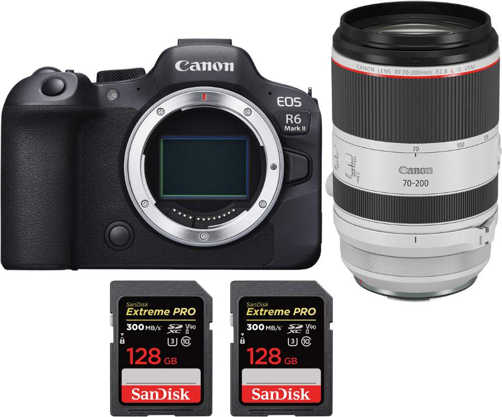 Canon EOS R6 Mark II ( R6II ) + RF 70-200mm f/2.8 L IS U