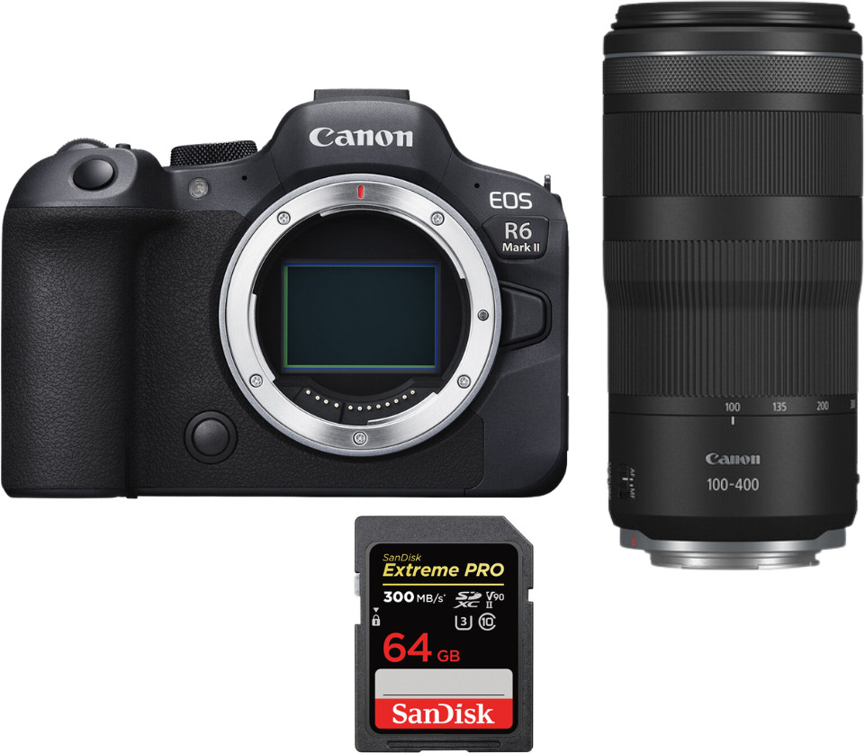 Canon EOS R6 Mark II ( R6II ) + RF 100-400mm f/5.6-8 IS