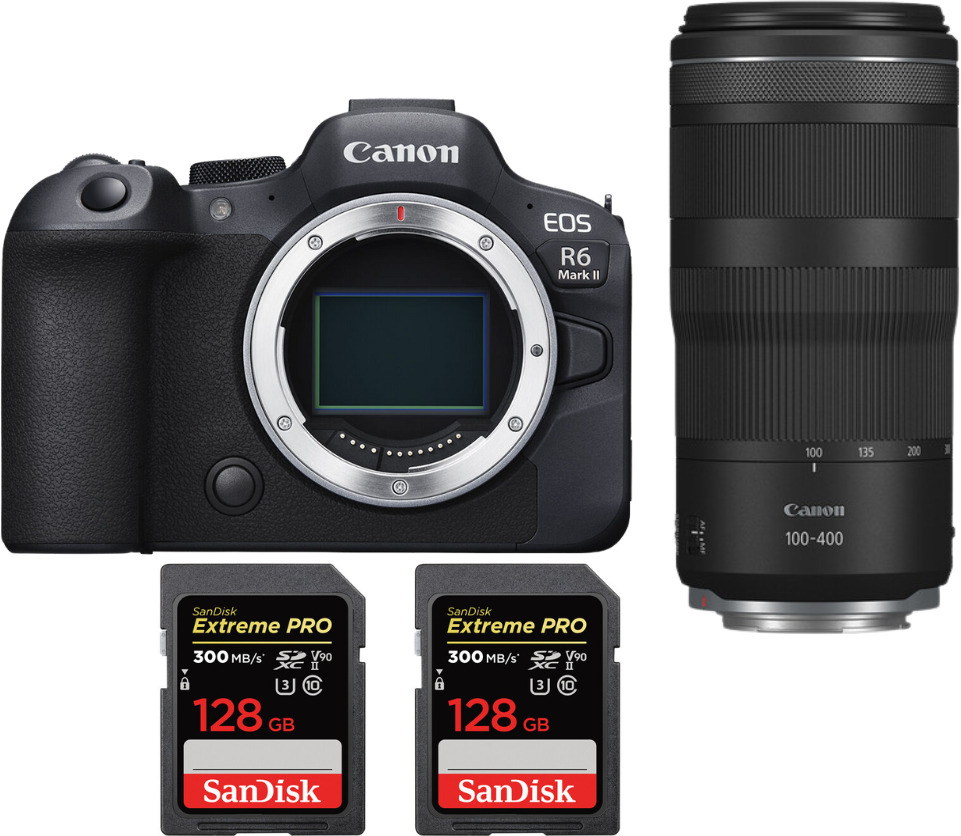 Canon EOS R6 Mark II ( R6II ) + RF 100-400mm f/5.6-8 IS