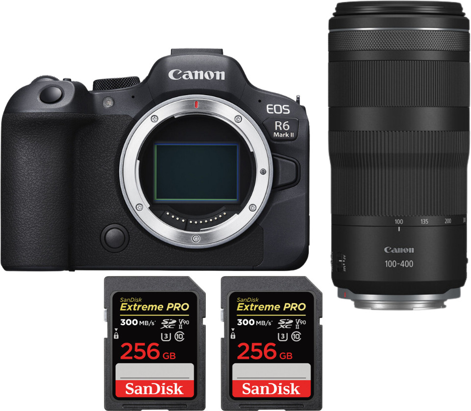 Canon EOS R6 Mark II ( R6II ) + RF 100-400mm f/5.6-8 IS