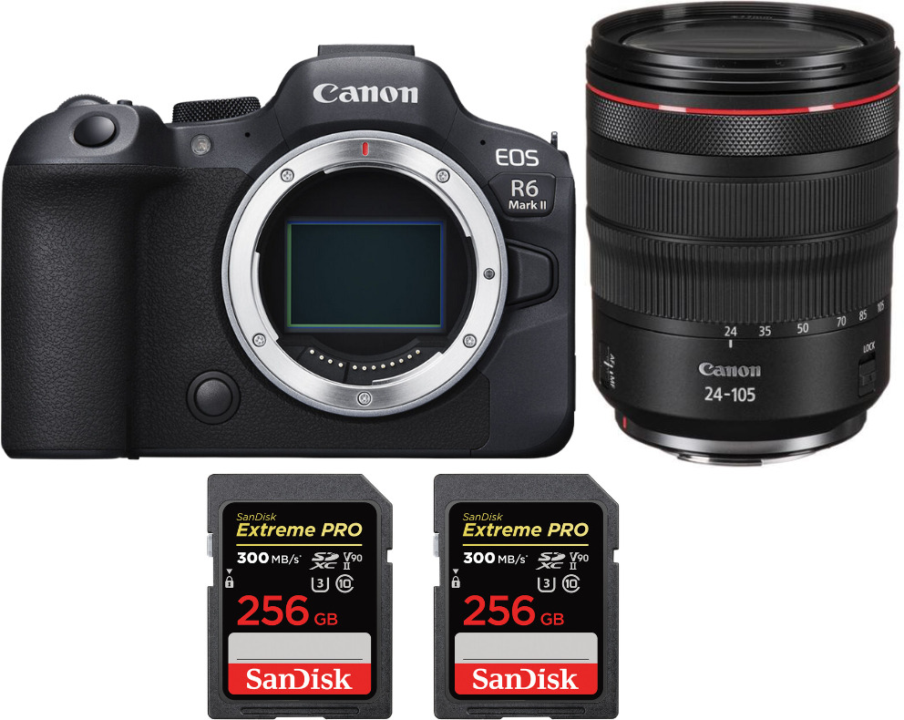 Canon EOS R6 Mark II ( R6II ) + RF 24-105mm f/4 L IS USM