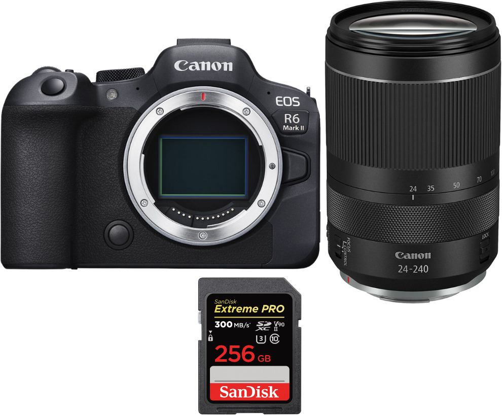 Canon EOS R6 Mark II ( R6II ) + RF 24-240mm f/4-6.3 IS U