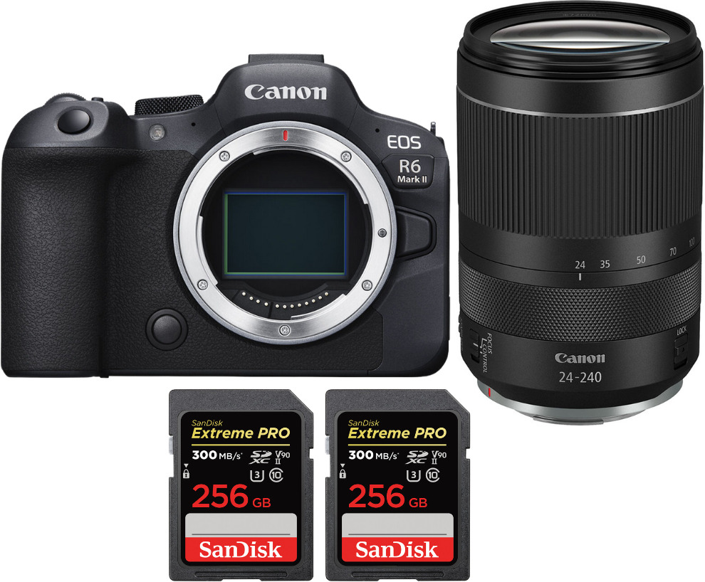 Canon EOS R6 Mark II ( R6II ) + RF 24-240mm f/4-6.3 IS U