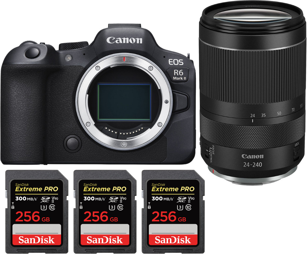 Canon EOS R6 Mark II ( R6II ) + RF 24-240mm f/4-6.3 IS U