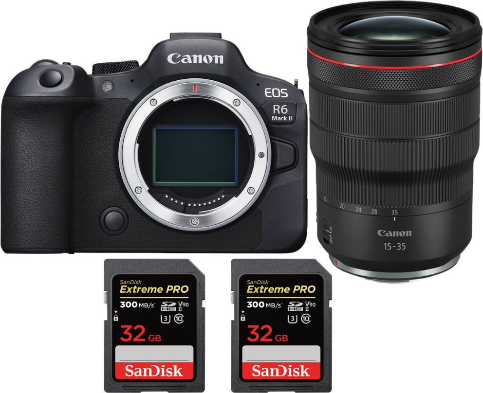 Canon EOS R6 Mark II ( R6II ) + RF 15-35mm f/2.8 L IS US