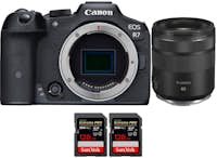 Canon EOS R7 + RF 85mm F2 Macro IS STM + 2 SanDisk 128GB