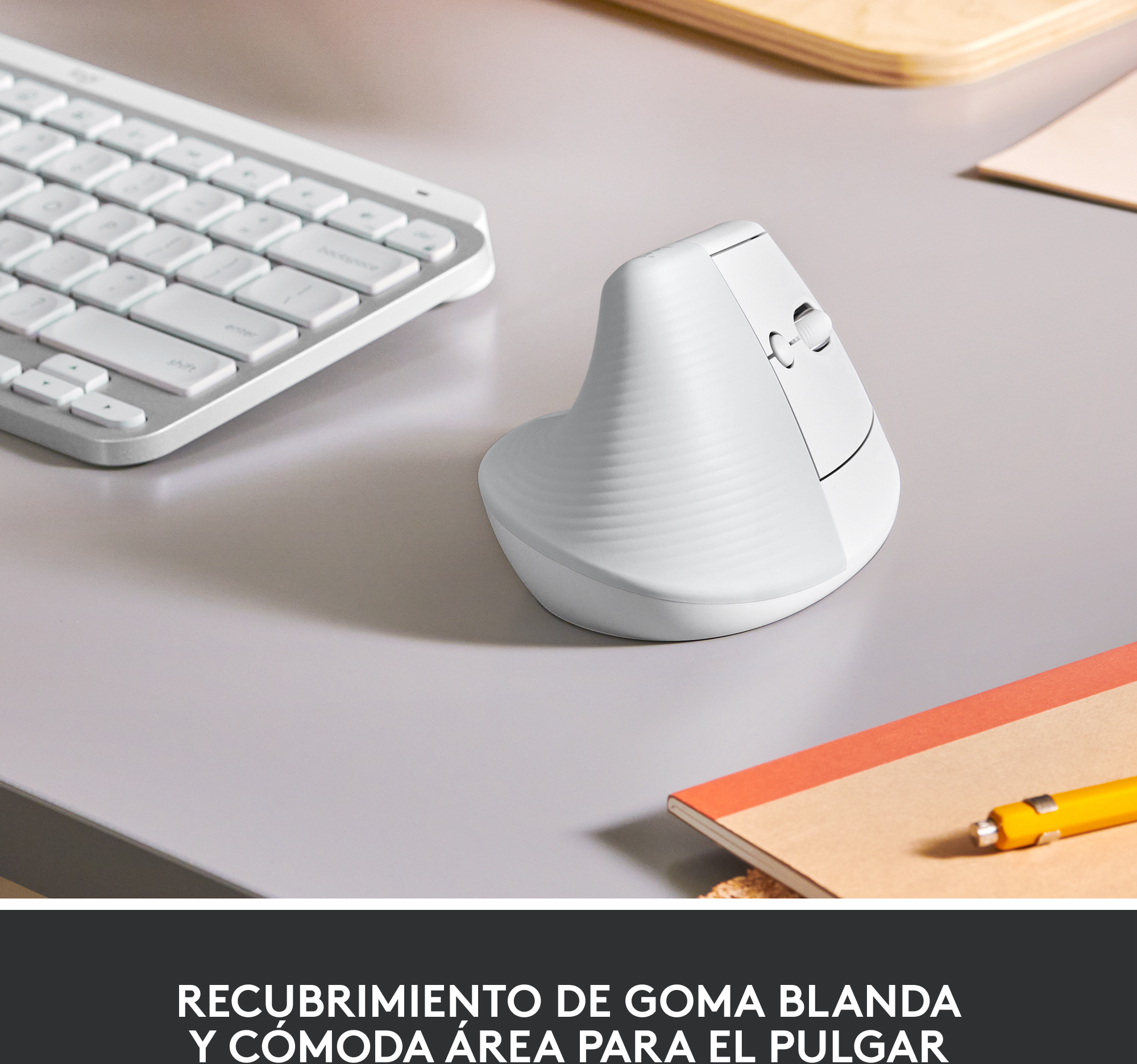 Logitech Logitech Lift ratón mano derecha RF Wireless + Blu
