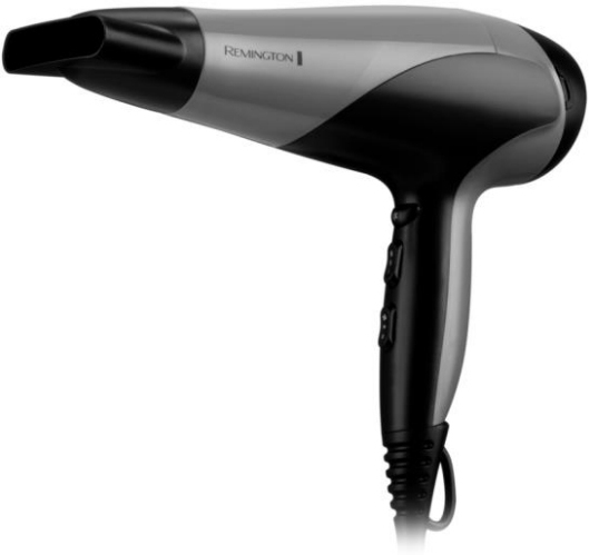 Remington Remington D3190S secador 2200 W Negro, Plata