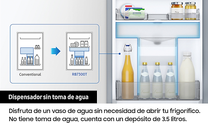 Samsung Samsung RB34T632DSA/EF nevera y congelador Indepen