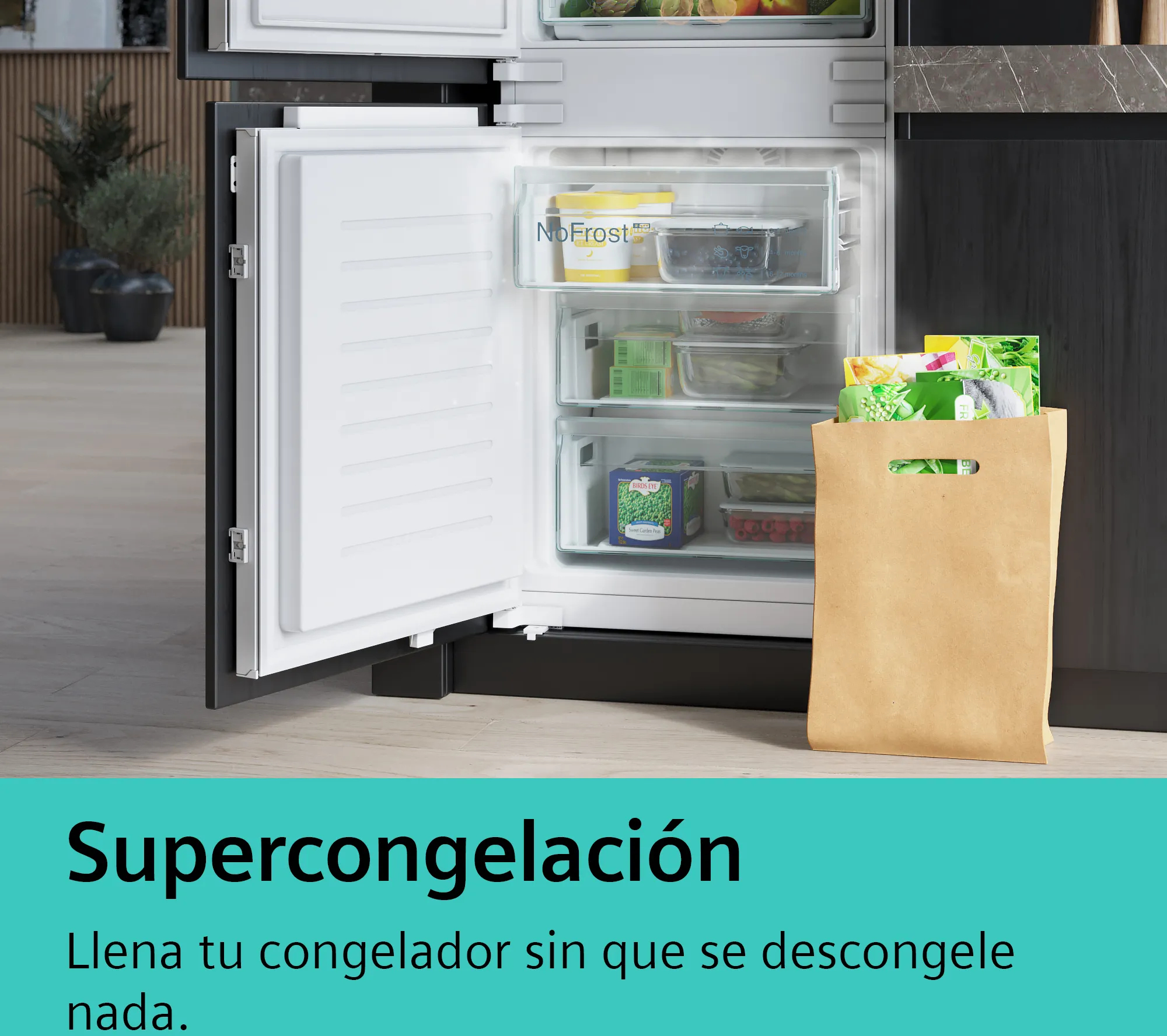 Siemens Siemens iQ300 KI86NHFE0 nevera y congelador Integr