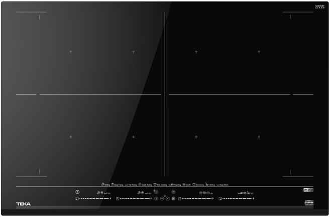 Teka Teka IZF 88770 MST Negro Integrado 80 cm Con placa