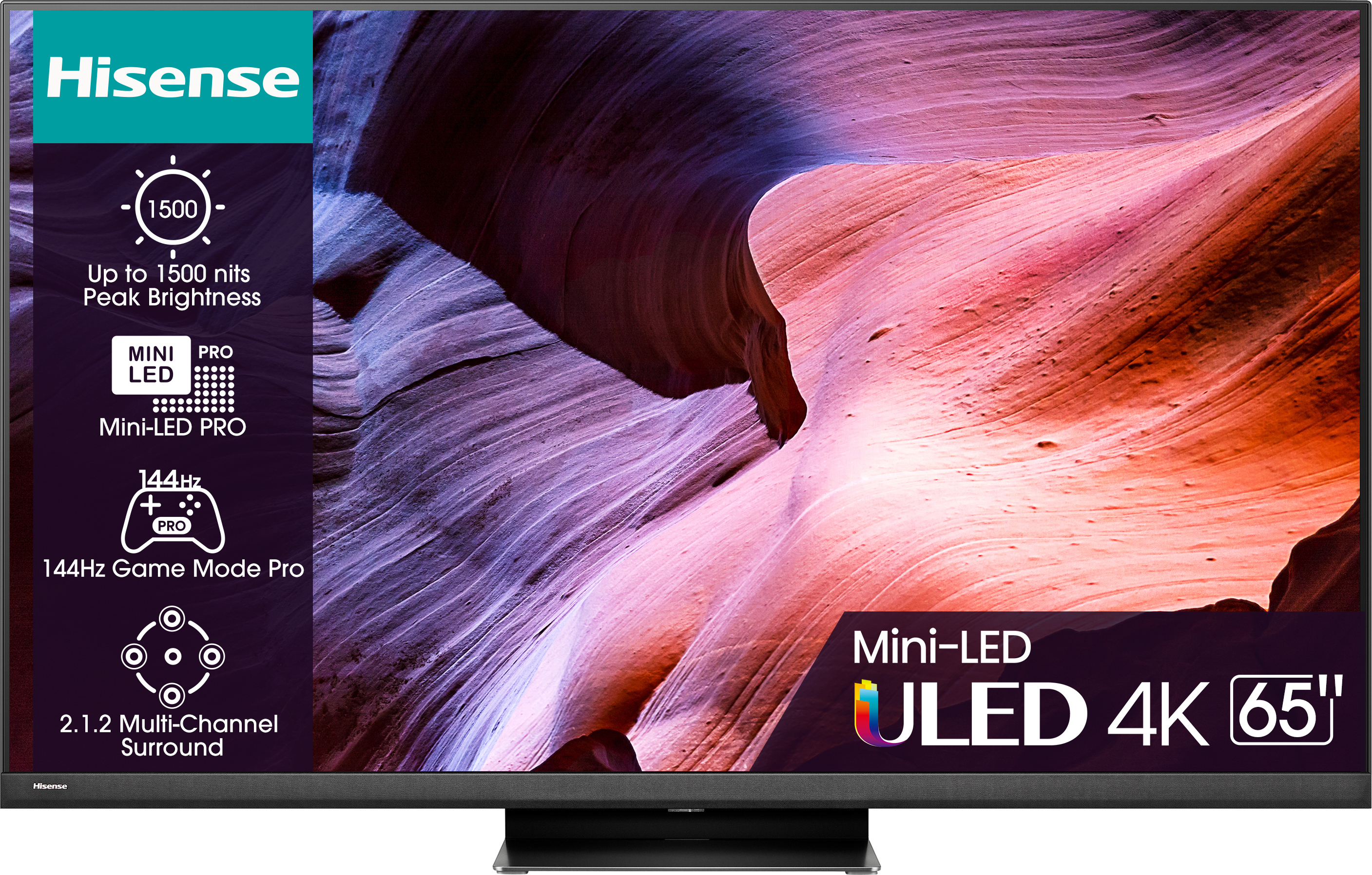Hisense Hisense 65U8KQ Televisor 165,1 cm (65"") 4K Ultra