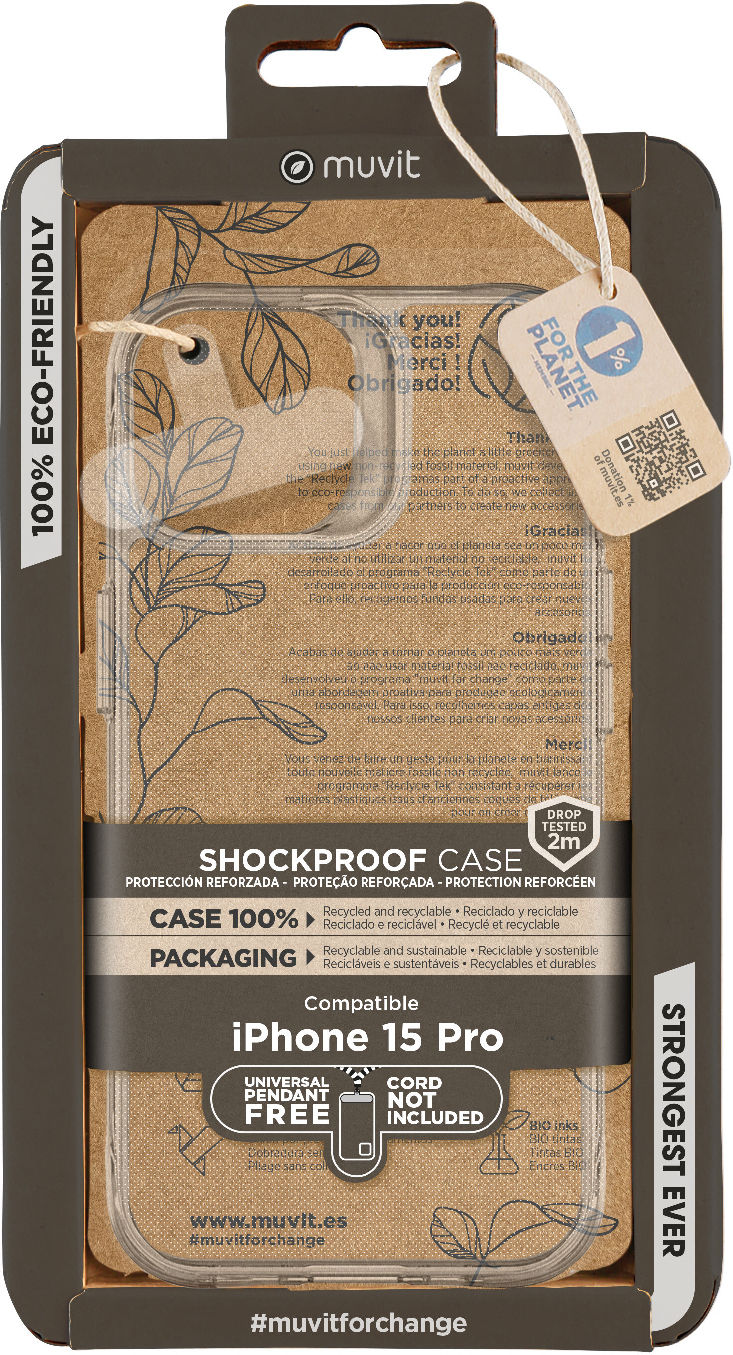 Muvit muvit for change funda shockproof 2m compatible co
