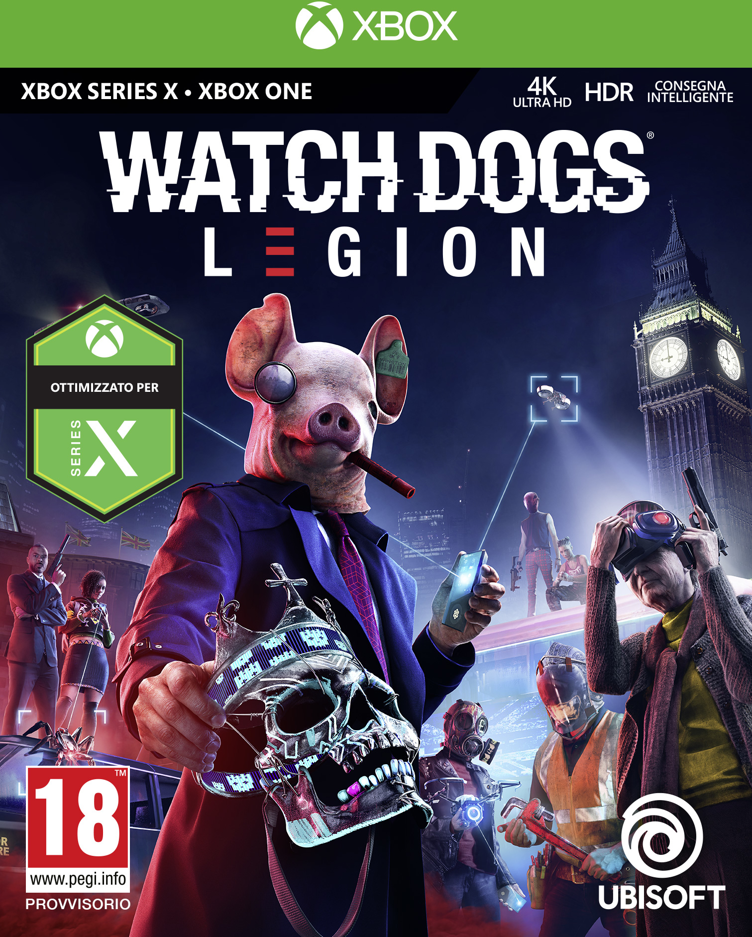 Ubisoft Ubisoft Watch Dogs: Legion, Xbox One Estándar Plur