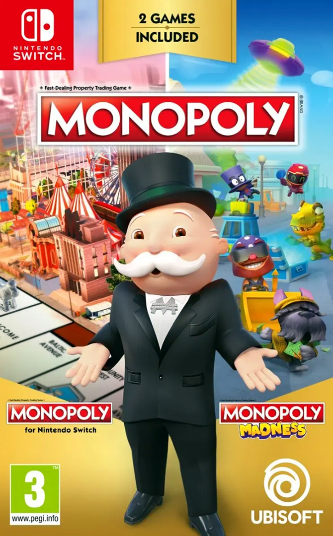 Ubisoft Ubisoft Monopoly + Monopoly Madness Estándar Pluri
