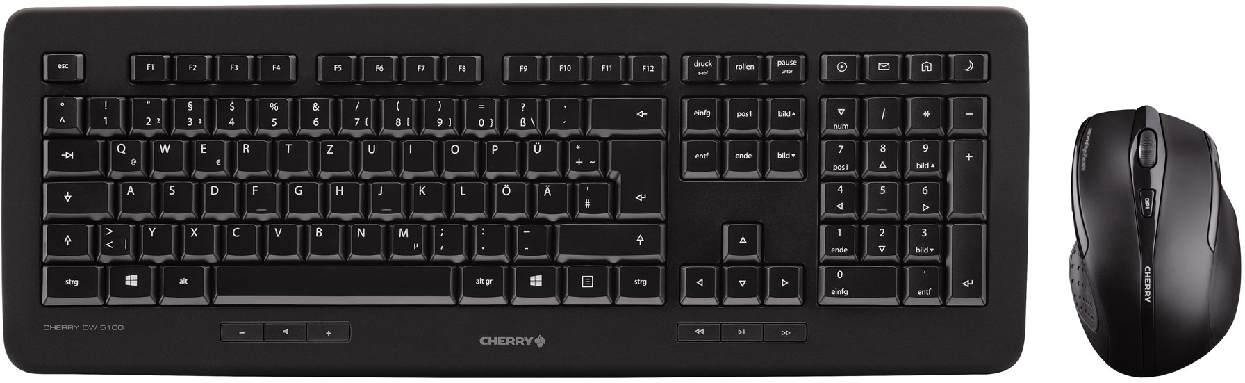 Cherry CHERRY DW 5100 teclado Ratón incluido RF inalámbri