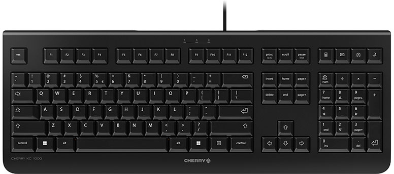 Cherry CHERRY KC 1000 teclado USB QWERTY Inglés de EE. UU