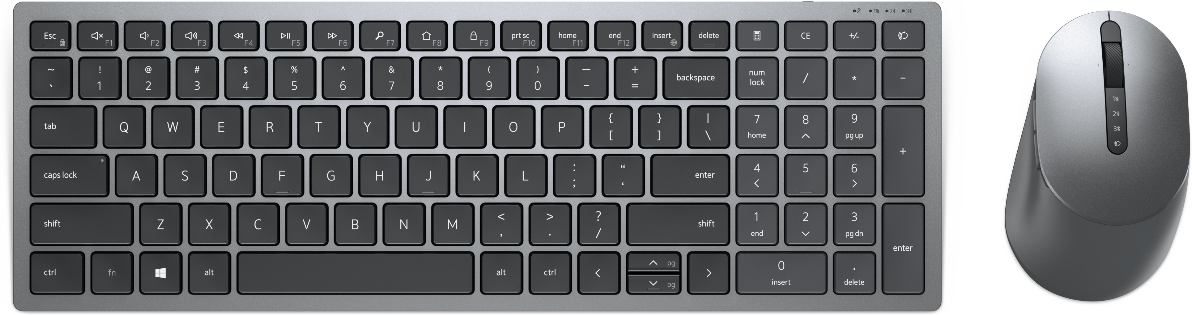 Dell DELL KM7120W teclado Ratón incluido RF Wireless +