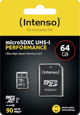 Intenso Intenso 3424490 memoria flash 64 GB MicroSD UHS-I
