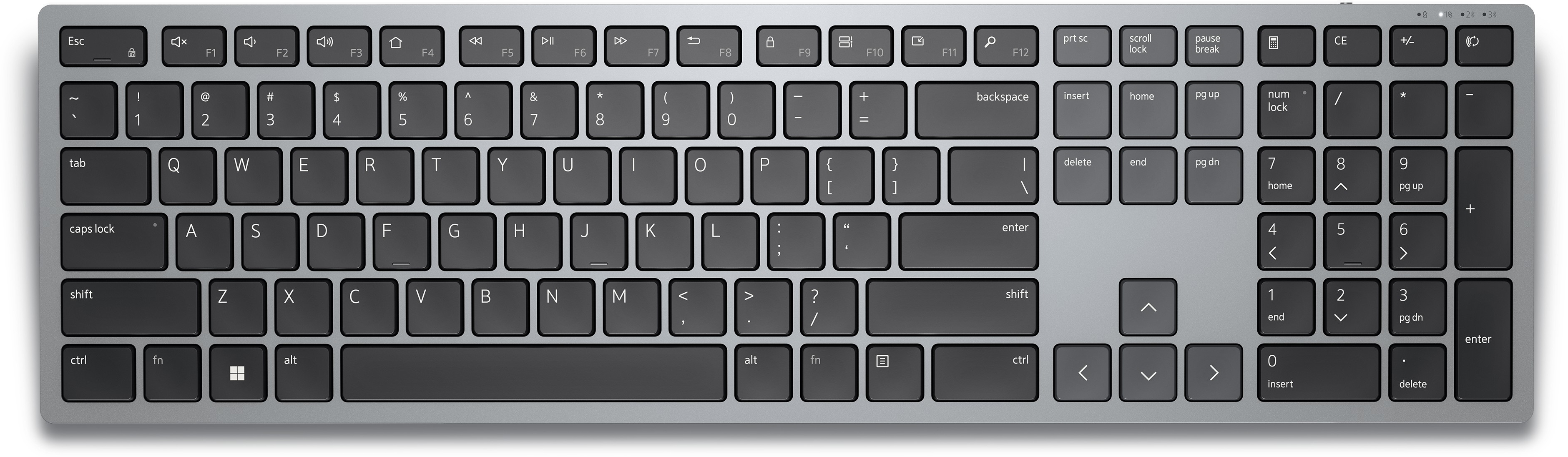 Dell DELL KB700 teclado Bluetooth AZERTY Francés Gris