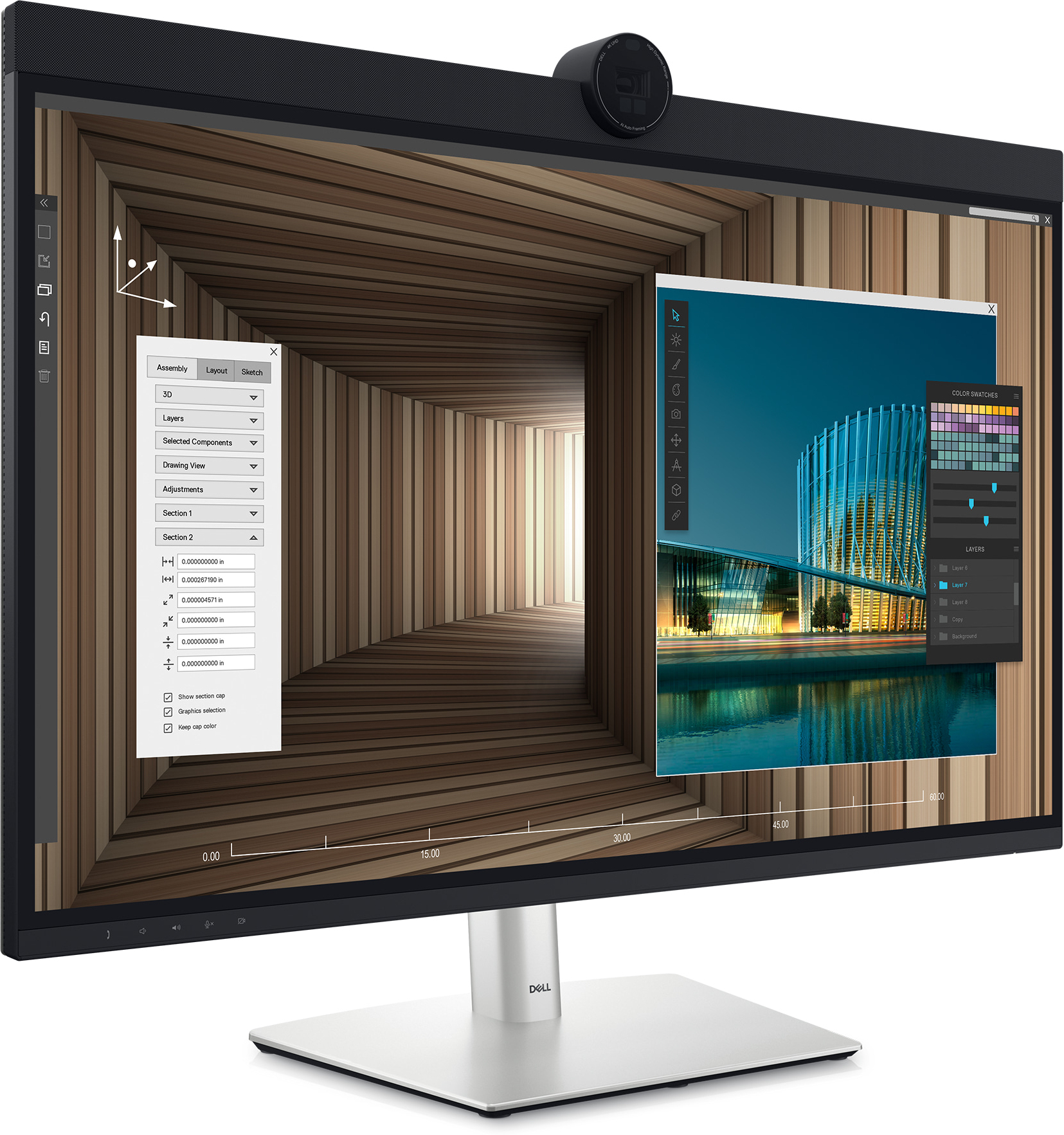 Dell DELL UltraSharp U3224KBA LED display 80 cm (31.5""