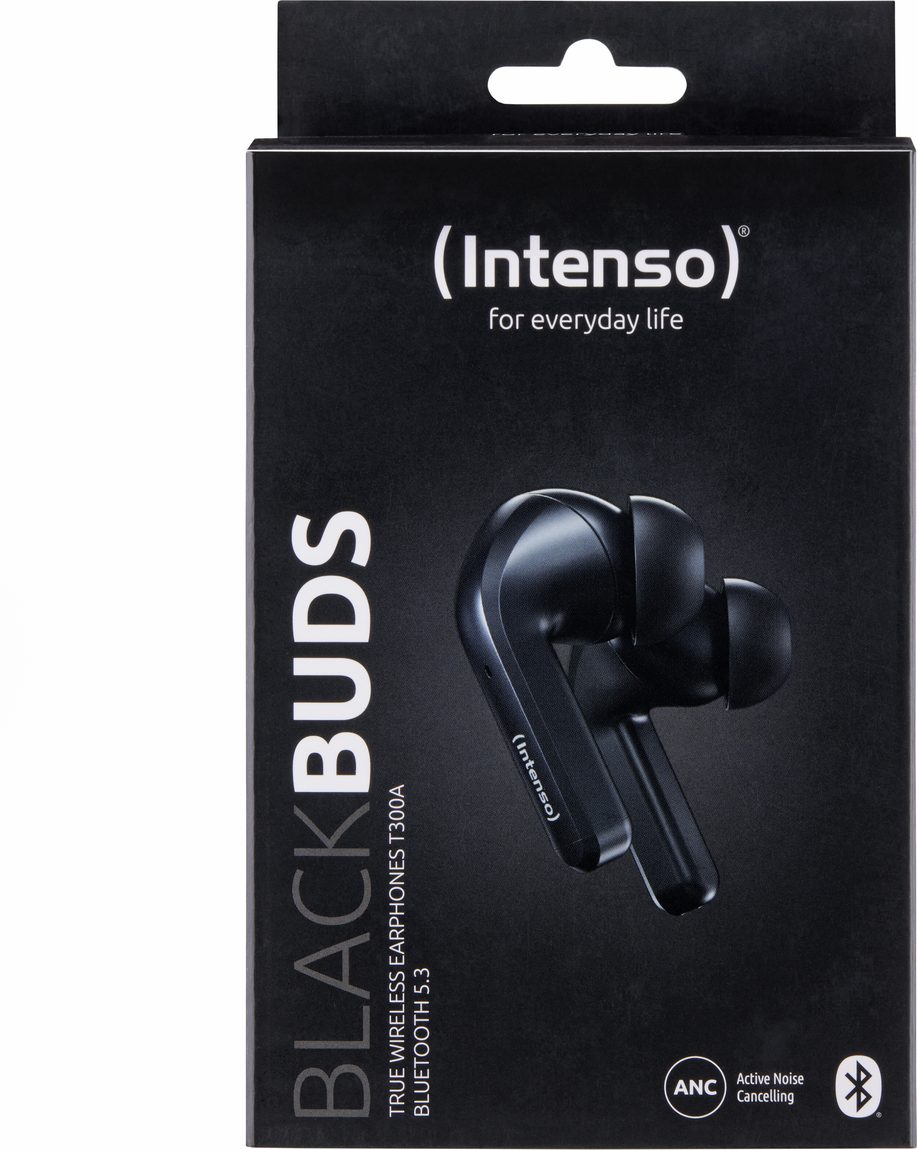 Intenso Intenso Black Buds T300A Auriculares Dentro de oíd