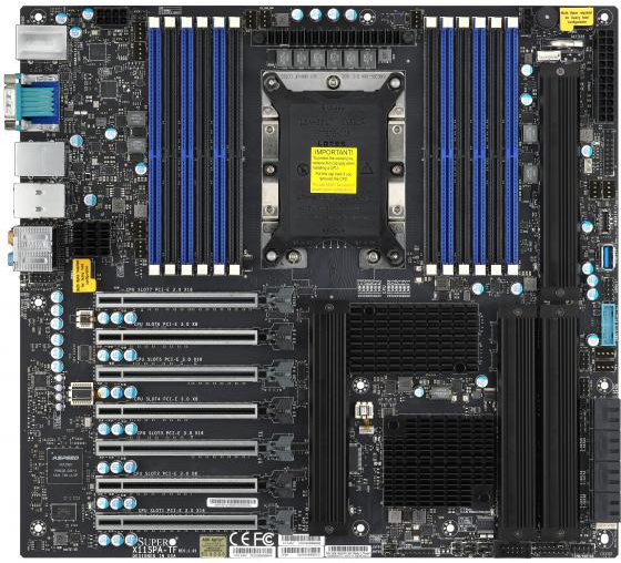 Supermicro Supermicro MBD-X11SPA-T-O placa base Intel® C621 L