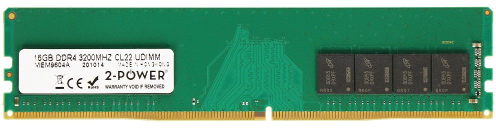 2-Power 2-Power MEM9604A módulo de memoria 16 GB 1 x 16 GB
