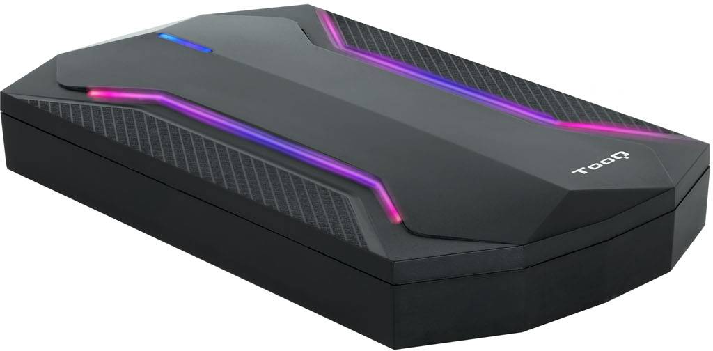 Tooq TooQ TQE-2599RGB caja para disco duro externo Carc