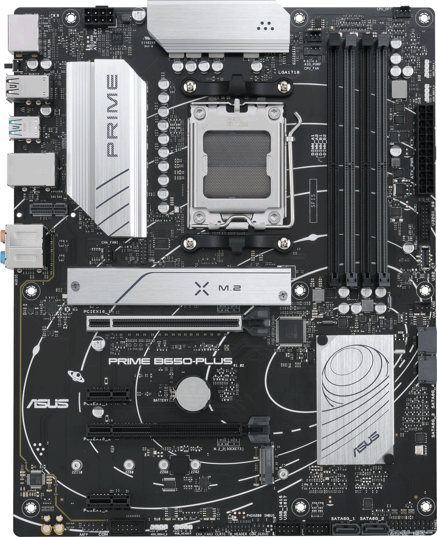 Asus ASUS PRIME B650-PLUS-CSM AMD B650 Zócalo AM5 ATX