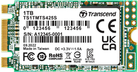 Transcend Transcend M.2 SSD 425S 1 TB Serial ATA III 3D NAND