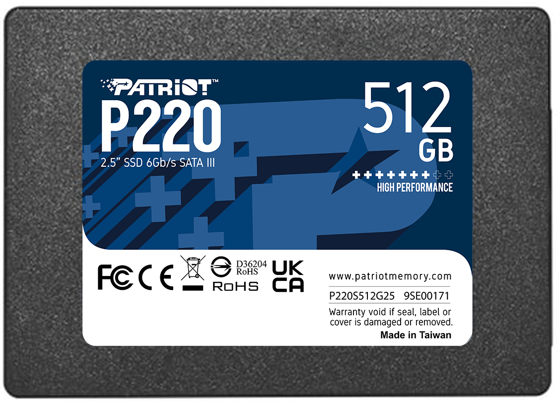 Patriot Memory Patriot Memory P220 512GB 2.5"" Serial ATA III