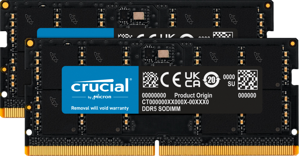 Crucial Crucial CT2K32G52C42S5 módulo de memoria 64 GB 2 x