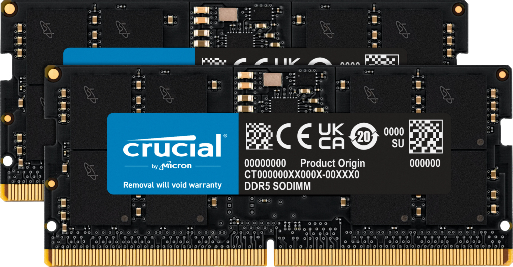 Crucial Crucial CT2K16G56C46S5 módulo de memoria 32 GB 2 x