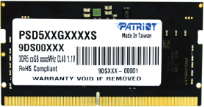 Patriot Memory Patriot Memory Signature PSD516G480081S módulo de