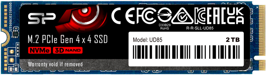 Silicon Power Silicon Power UD85 M.2 250 GB PCI Express 4.0 3D N