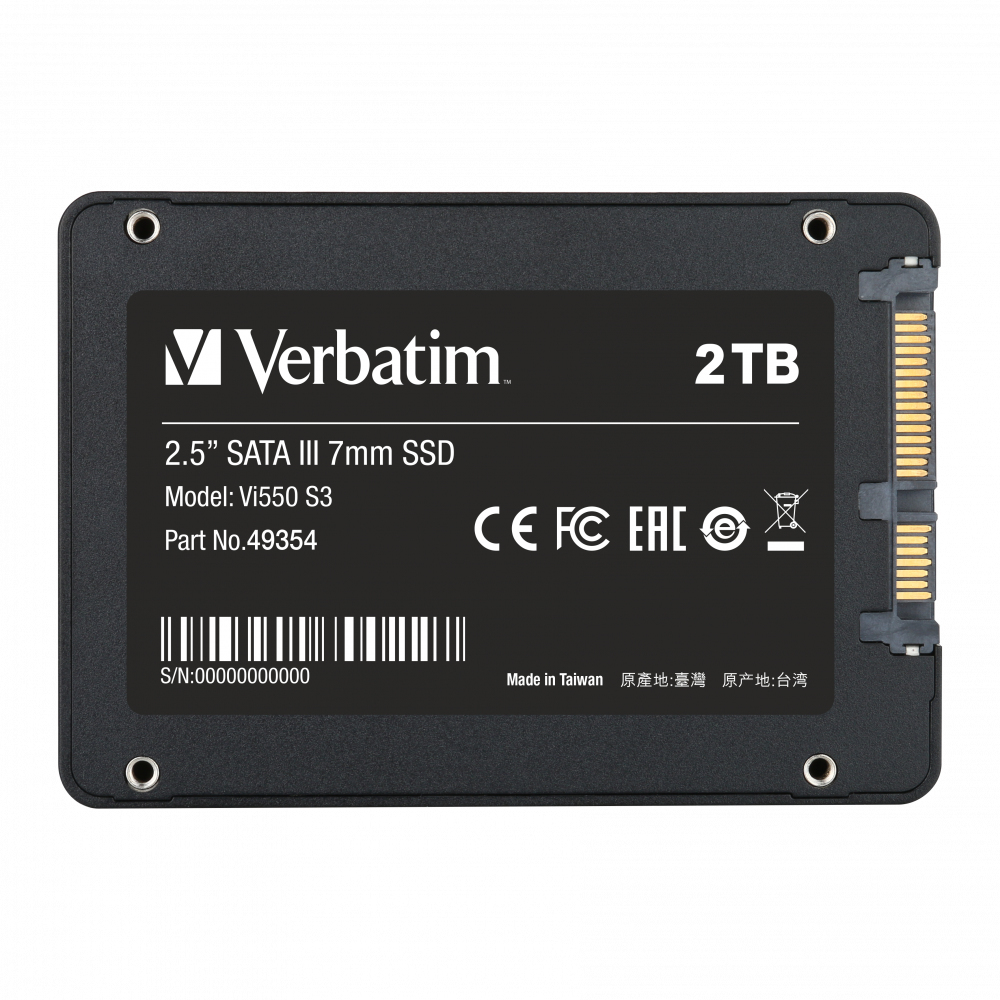Verbatim Verbatim Vi550 S3 2.5"" 2 TB Serial ATA III