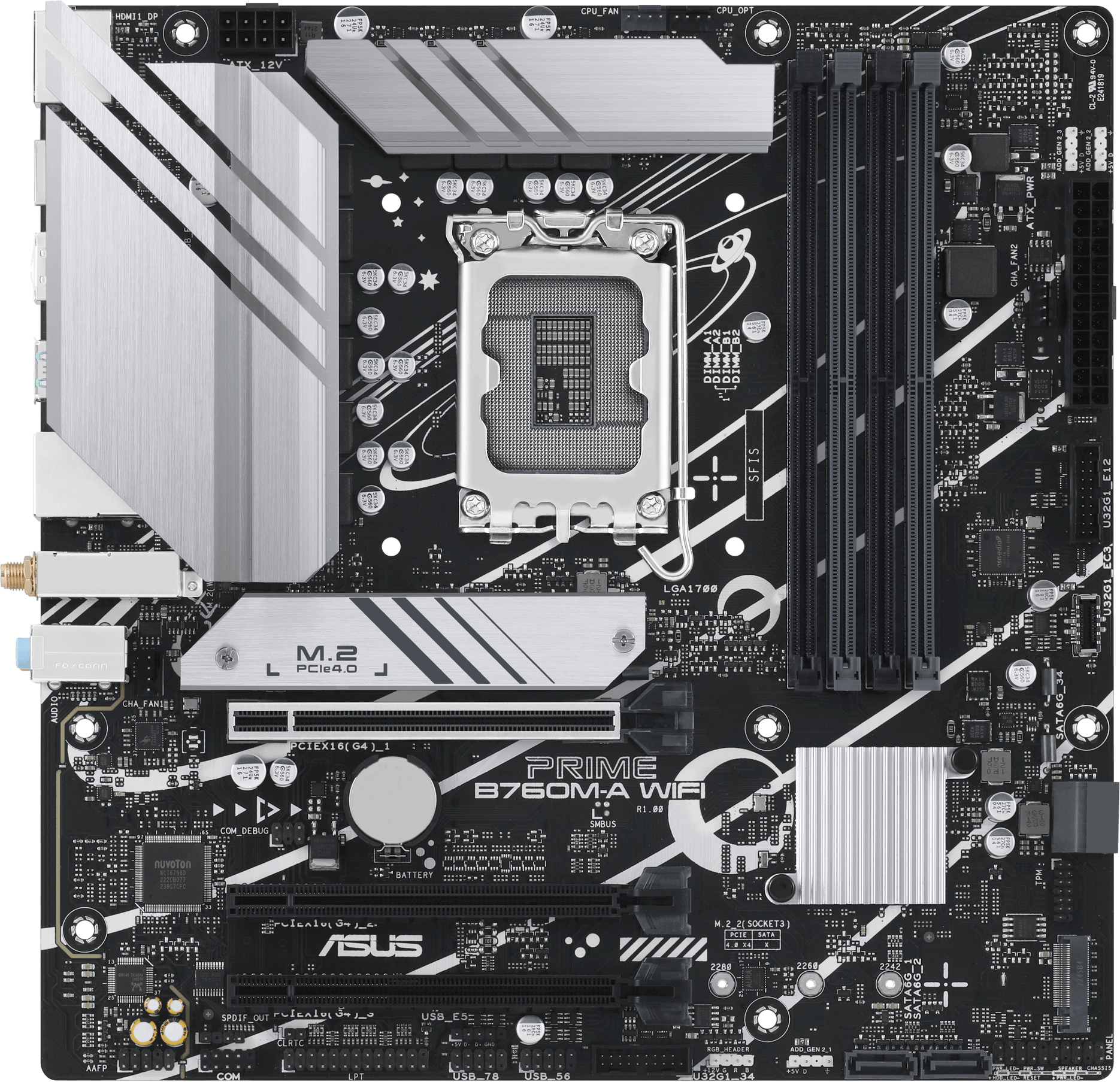 Asus ASUS PRIME B760M-A WIFI Intel B760 LGA 1700 micro