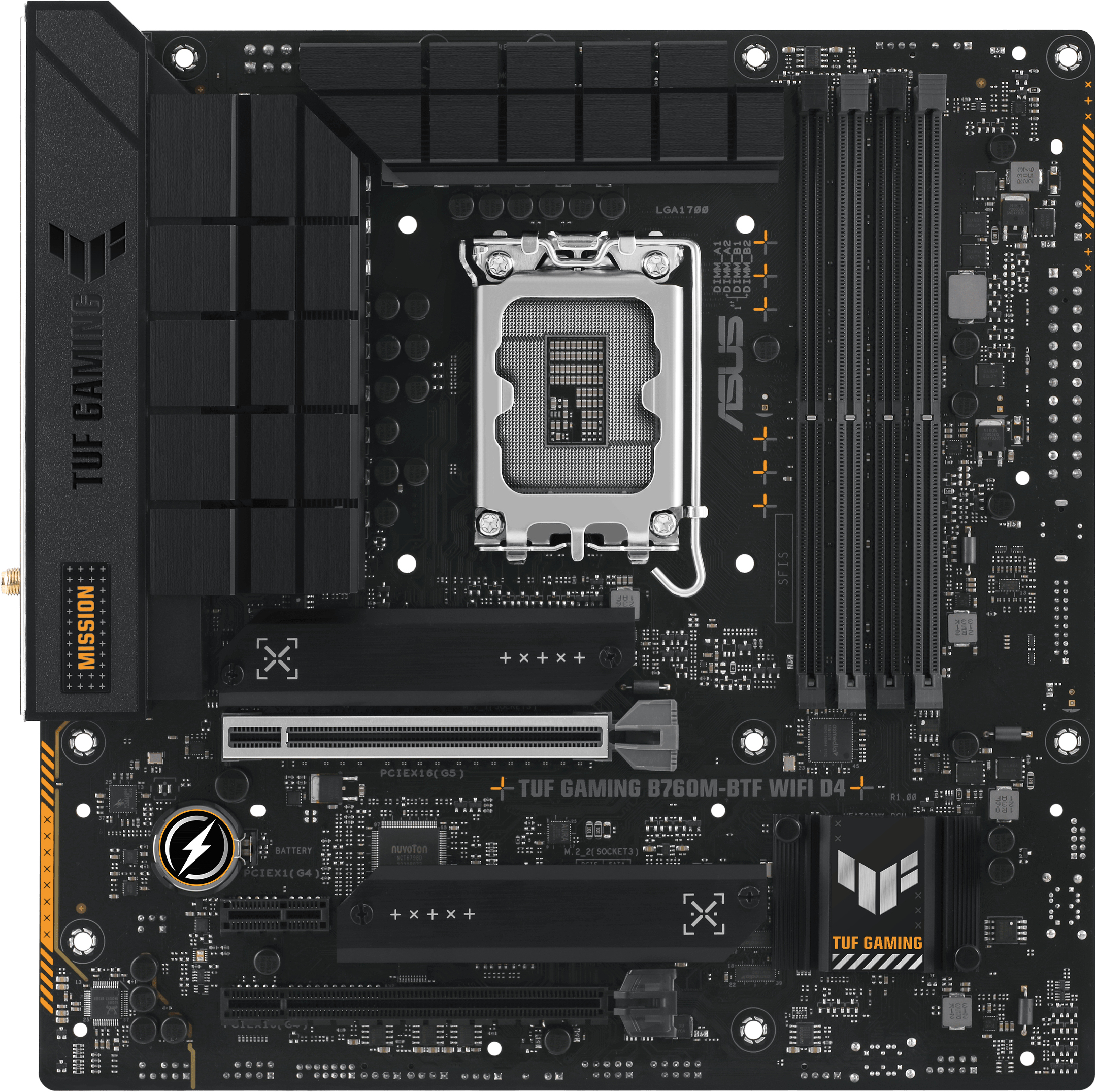 Asus ASUS TUF GAMING B760M-BTF WIFI D4 Intel B760 LGA 1