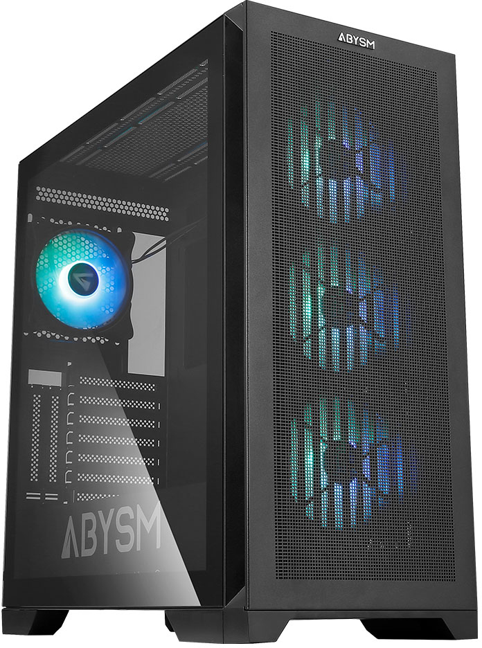 ABYSM ABYSM Danube Mura BX300 Black ARGB Torre Negro