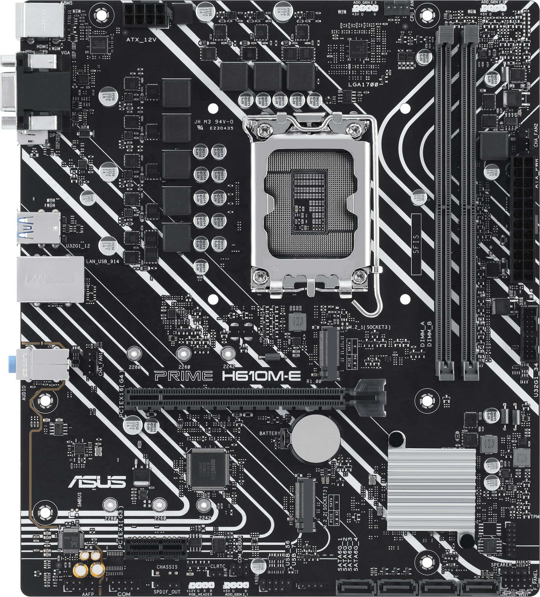 Asus ASUS PRIME H610M-E-CSM Intel H610 LGA 1700 micro A