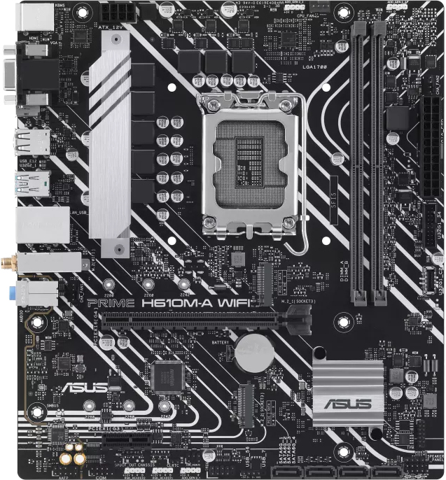 Asus ASUS PRIME H610M-A WIFI Intel H610 LGA 1700 micro