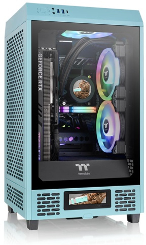 Thermaltake Thermaltake Tower 200 Mini Tower Turquesa