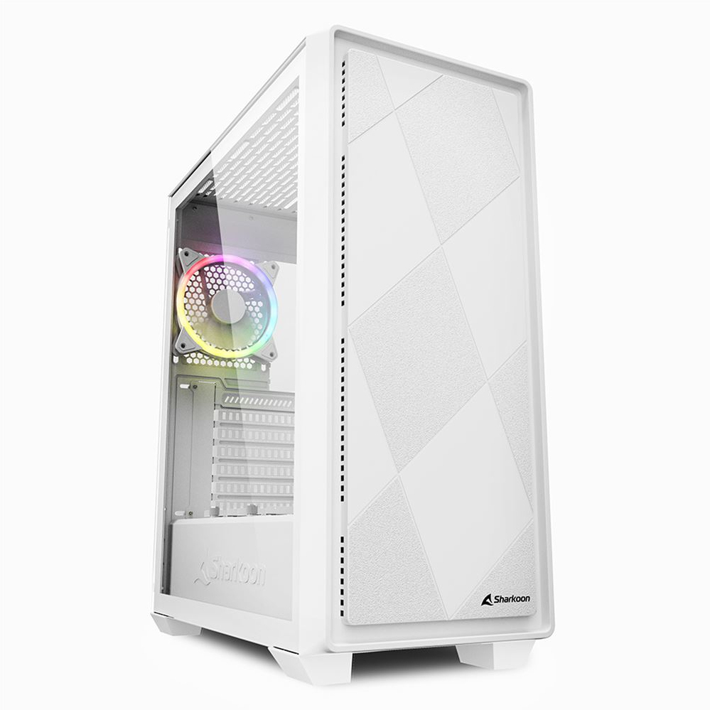 Sharkoon Sharkoon VS8 RGB Midi Tower Blanco