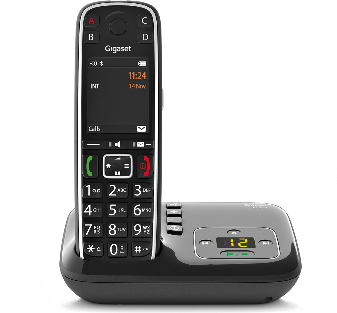 Gigaset Gigaset E720A Teléfono DECT/analógico Identificado